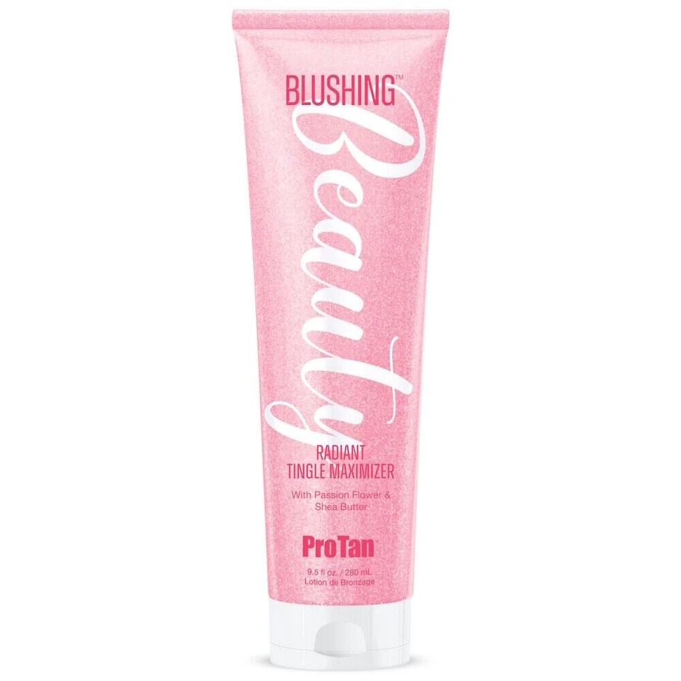 PRO TAN BLUSHING BEAUTY 280ML TUBE PRO TAN BLUSHING BEAUTY SUNBED TANNING LOTION CREAM RADIANT TINGLE MAXIMISER