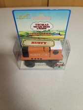 Thomas Wooden Railway Rare Bright Orange 1994 / 1995 Rusty New in Box 