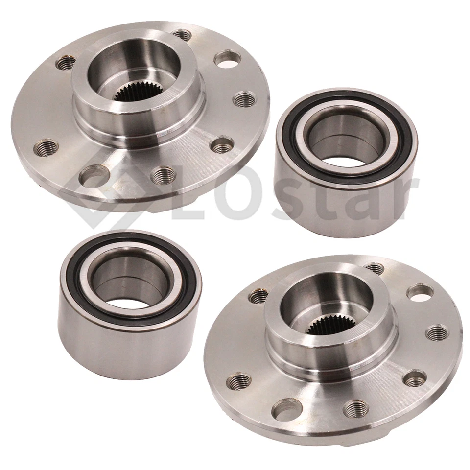 Pair(2) Front Wheel Hub & Bearing Assembly SAAB 900 / 9-3 SATURN L SERIES SEDAN - Image 3 of 3