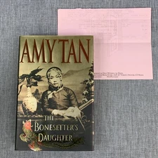 THE BONESETTER'S DAUGHTER 1st/1st SIGNED Amy Tan w/Orig Receipt