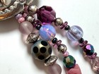 Estate Vintage Michael Redhawk Sterling Triple Strand Beaded Necklace Signed — photo 5