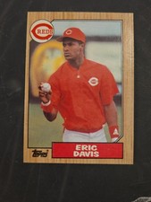 1987 Topps - Eric Davis #412