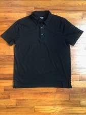 OLD NAVY MENS POLO SHIRT BLACK SIZE M