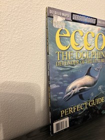 ECCO THE DOLPHIN : DEFENDER OF THE FUTURE OFFICIAL STRATEGY GUIDE DREAMCAST