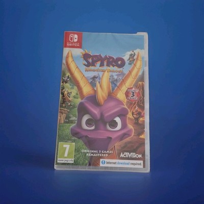 Spyro Reignited Trilogy Remastered Originals Nintendo SWITCH SWITCH 2 Neu Sealed