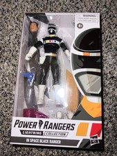 Hasbro Power Rangers 6 Inch Lightning Collection in Space Black Ranger