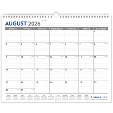 2026-2027 Wall Calendar, Jun 2026-Dec 2027,14" x 11.5" 19 Months Hanging Desk/w