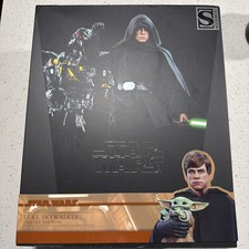 Hot Toys Star Wars the Mandalorian Luke Skywalker Grogu DX22 1 6 Scale