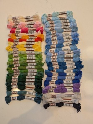 DMC Retors #4 Soft Cotton Thread 51 skeins (10 meters each)