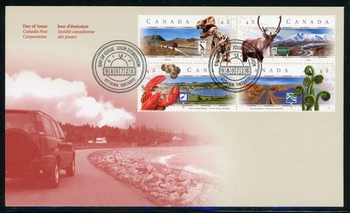 CANADA 1998, SCENIC HIGHWAYS FIRST DAY COVER !! M110