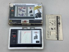 Vintage BANDAI Namennayo portatile LCD gioco e orologio 1982 SCATOLA