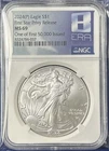2024 (P) Silver Eagle First Star Privy Release ~ NGC MS 69 First 50,000 Issued