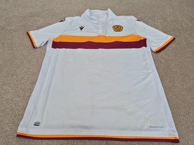 Maillot De Football Extérieur Macron Motherwell 2019-2020 Pour Homme 5XL - Photo 1/4