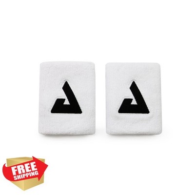 JOOLA Trinity Wristband 2 Pack White