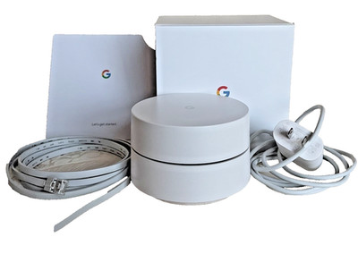 1 Google Wifi Mesh Router System AC1200 GA00157-US