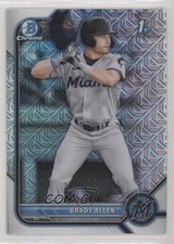 2022 Bowman Chrome Prospects Mega Box Mojo Refractor Brady Allen #BCP-36 0ne6