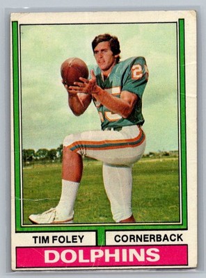 1974 Topps #38 Tim Foley