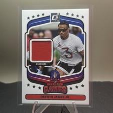 2025 Panini Donruss - Pro Bowl Materials Derwin James #PBM-DJJ (MEM)