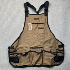 Duluth Trading Company Firehose Bib Work Apron Water Repelant Hammer Loops NEW