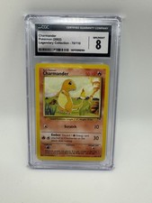 Pokémon Charmander 70/110 Legendary Collection Regular 50 HP Common Basic CGC 8 on eBay