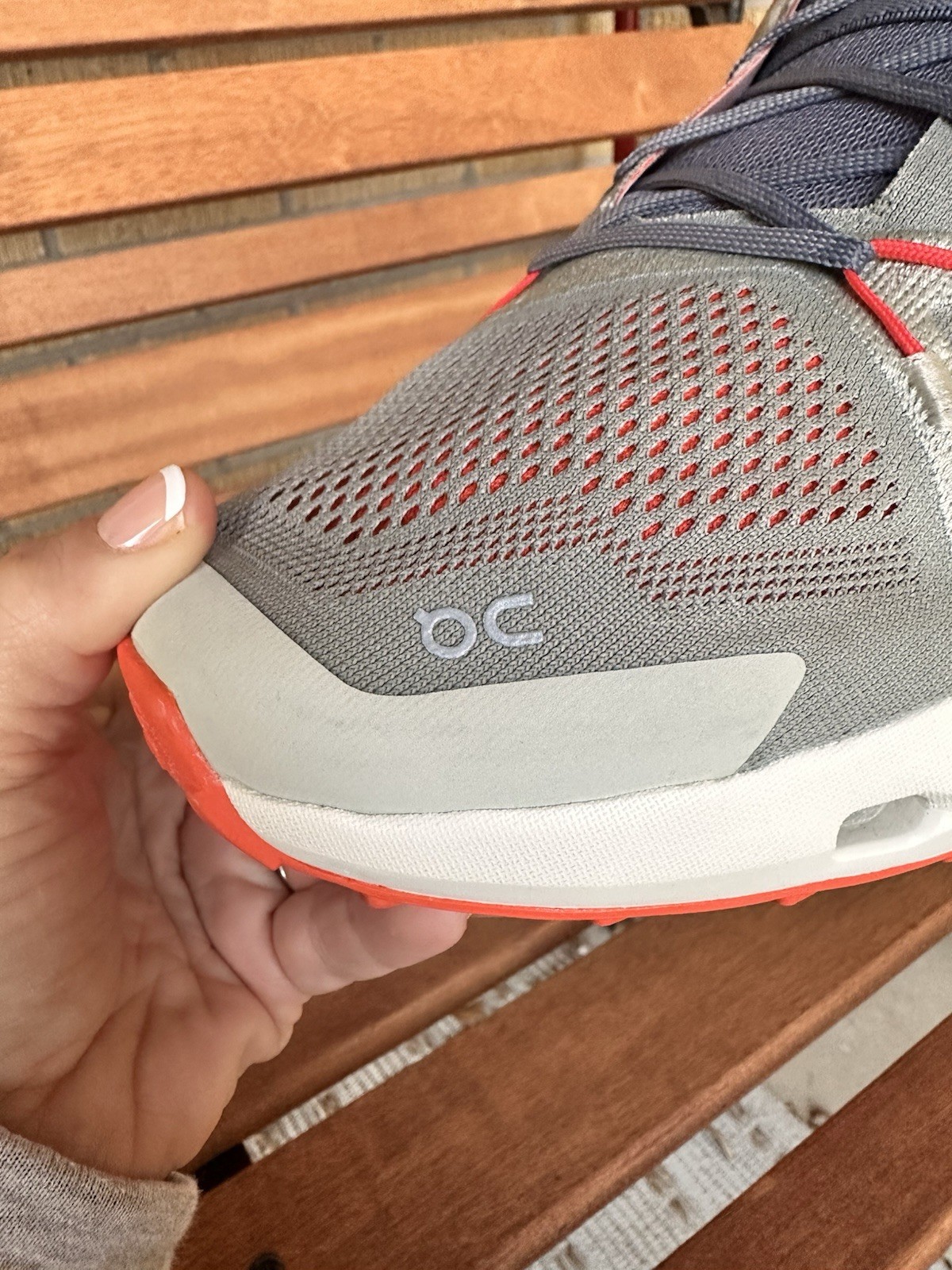 On Cloud Cloudflow Cloudtec Helion Men's Size 13 … - image 4