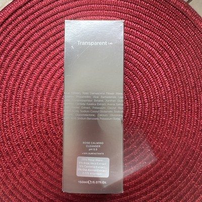 Transparent Lab Rose Calming Cleanser pH 5.5 - 150ml