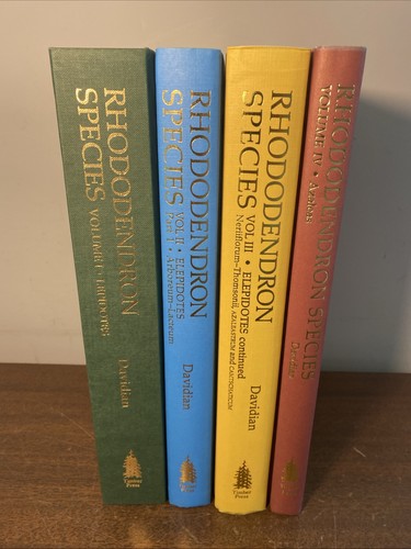 The Rhododendron Species Volumes I, II, III & IV (Volumes 1-4) by H. H. Davidian - Picture 6 of 20
