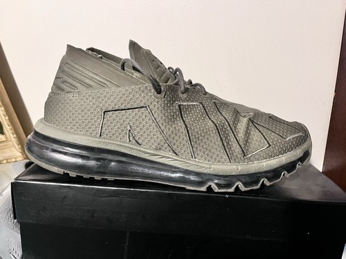 Nike Air Max Flair 2017 para hombre verde oliva Sequioa negro usado talla 11,5 raro - Imagen 5 de 9
