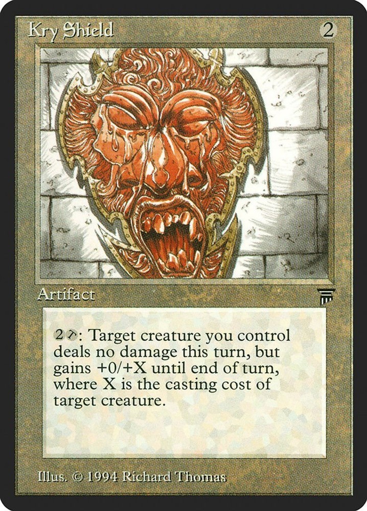 Kry Shield [LEG - ] Moderately Played