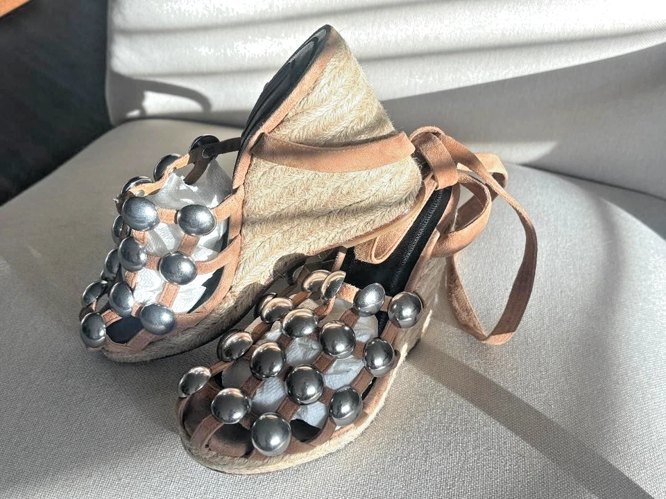 Alexander Wang Taylor Amelia Espadrille Wedge (6US/36.5EU)  - PreOwned - Image 3 of 4