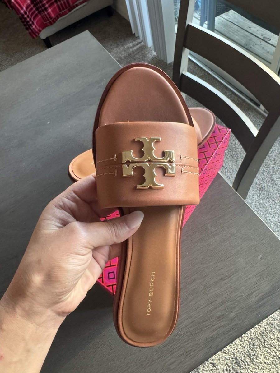 Tory Burch Everly 55mm Leather Heel Block Sandal | eBay
