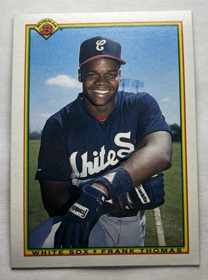 1990 Bowman Frank Thomas Rookie Chicago White Sox #320