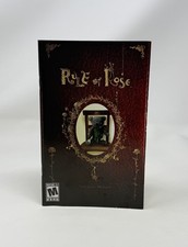 Rule of Rose PS2 PlayStation 2 Authentic Game Manual Only with Registration Card