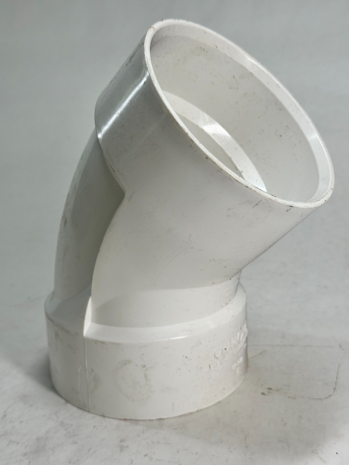 CHARLOTTE 4" Schedule 40 PVC 45-Degree Elbow (Slip x Slip)