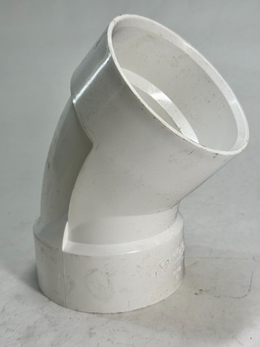 CHARLOTTE 4" Schedule 40 PVC 45-Degree Elbow (Slip x Slip)