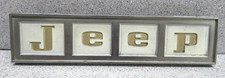 Vintage Jeep Commando Gladiator Jeepster Wagoneer Tailgate Badge Emblem