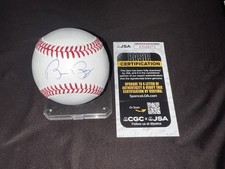 Bruce Bochy Signed Official Major League Baseball Texas Rangers Skip JSA Auth #2