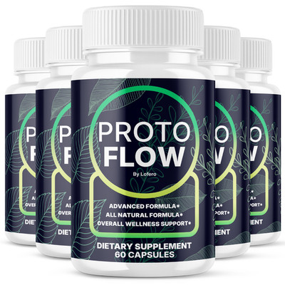 (5Pack) ProtoFlow Prostate Capsules Proto Flow Health Formula Supplement (300ct)