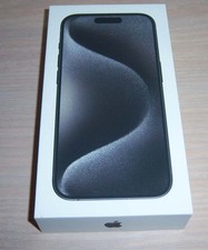 Genuine Apple Empty Box iPhone 15 Pro 128GB Black Titanium A2848 CLEAN 