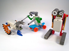 REBOTZ Wacky Walking Robot STEM Experiment Set of 3 Pogo, Halfpipe, Scootz