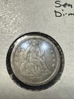 1857 seated liberty dime — photo 1