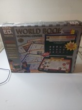 World Book Learning Center Electronic Educational Game Set Tiger Vintage 96 NEW