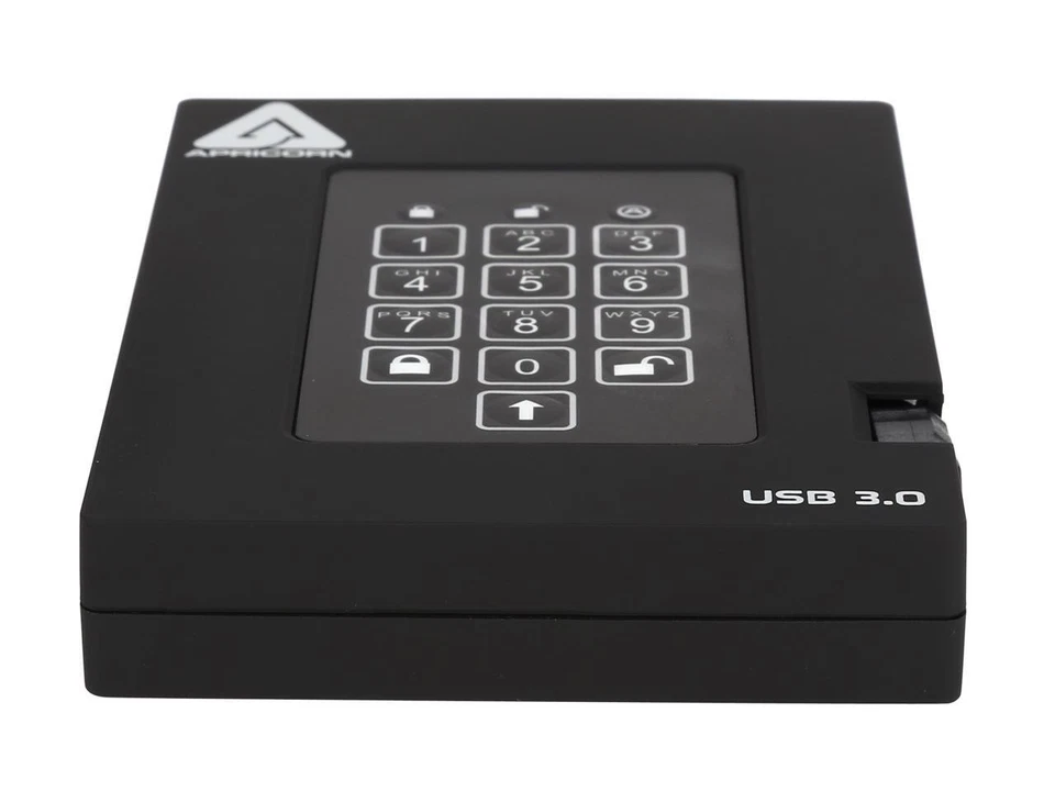 APRICORN Aegis Padlock Fortress 1TB USB 3.0 Portable FIPS 140-2 Encrypted - Image 4 of 4