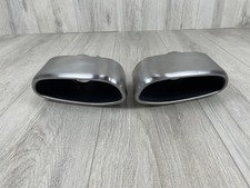 Satz gebrauchte orig Porsche 991 MK1 3,4 Endrohre Endrohr Auspuffblenden