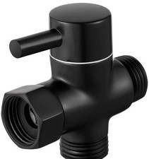 Brass Shower Diverter G1/2 Oil Rubbed Bronze 3-Way Easy Install Anti-Leak Design
