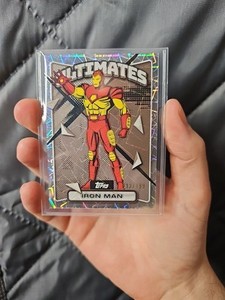 2025 Topps Finest Marvel X-Men '97 #57 Iron Man Laser REFRACTOR /199