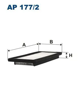 Filtron Luftfilter Ap177/2 Ap 177/2 - Bild 3