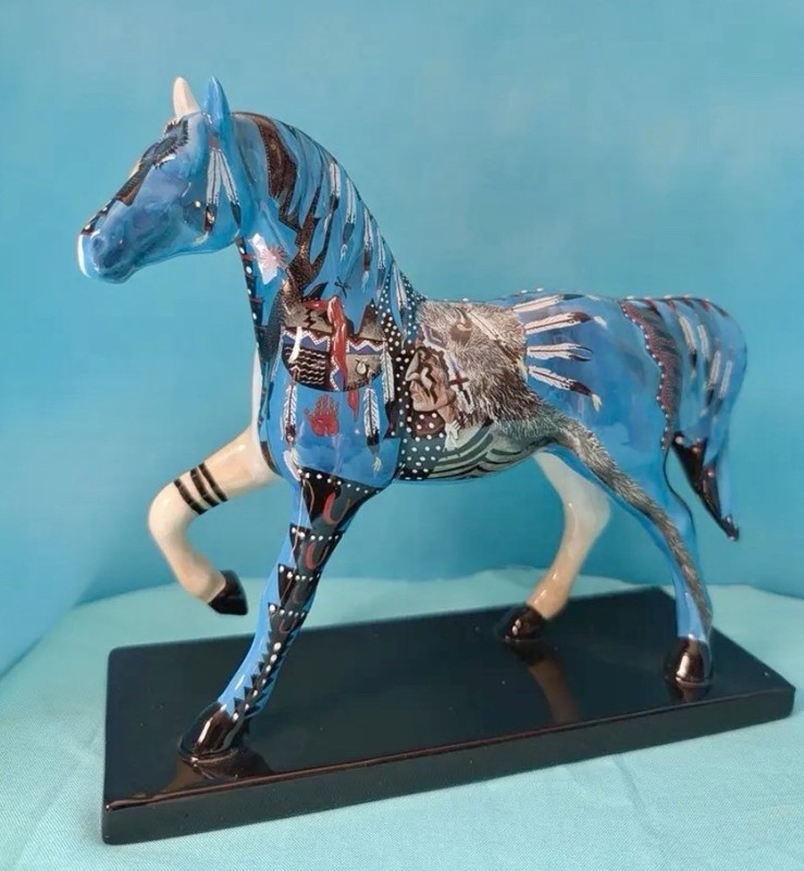 Trail of Painted Ponies Sounds of Thunder #12240 1E-5654 RETIRED RARE NEW in box
