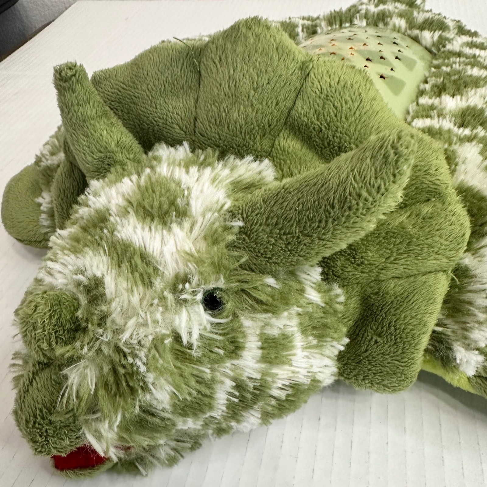 Pillow Pets Dream Lites Dino Plush Stuffed Animal with Color-Changing Night Light  