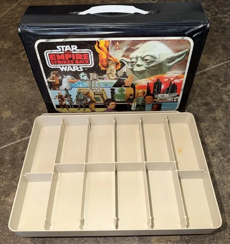 Star Wars Vintage Empire Strikes Back Action Figure Carrying Case Kenner 1980